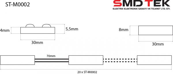 12V-led-module-2-2835-waterproof-IP68-12-Volt