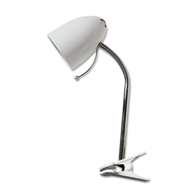 Verplicht Arthur Omgaan met KLEM LAMP WIT E27 Fitting excl. lamp – LED Fabrika